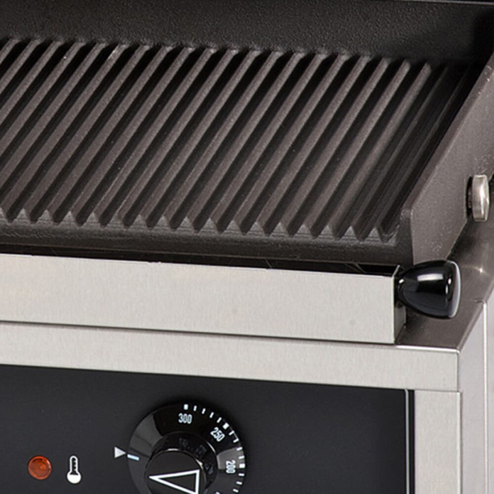 Krampouz - Contact Grill - Small - Ribbed Top - Ribbed Bottom